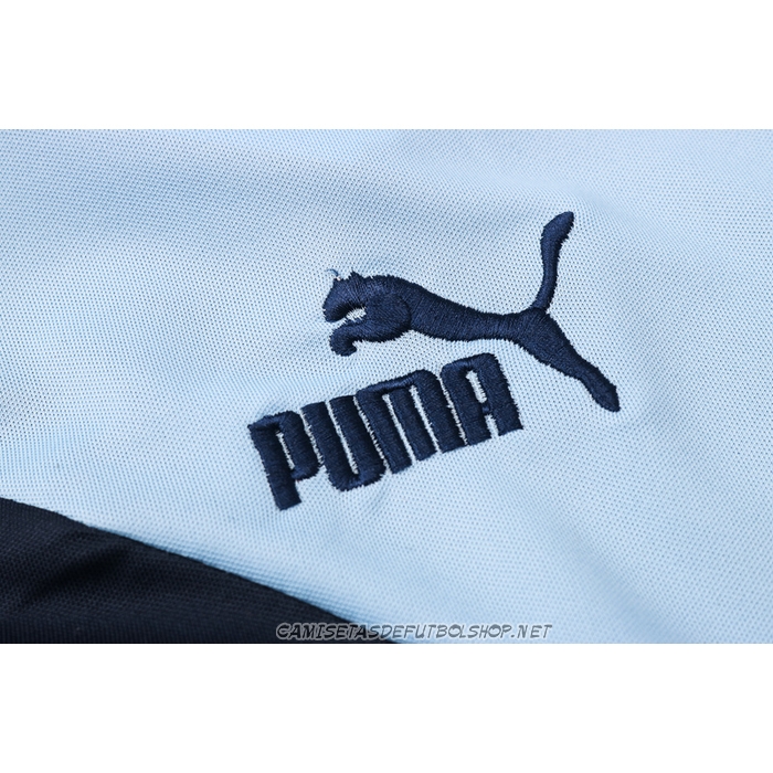 Camiseta Polo del Manchester City 20-21 Azul